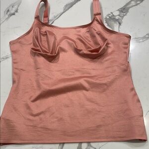 Ruby Ribbon Pink Shapewear Tank